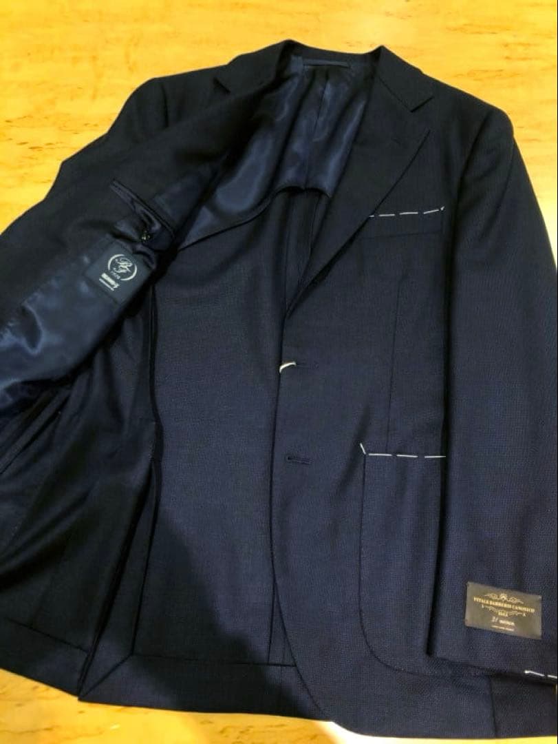 BEAMS F／CANONICO ウールホップサック　ジャケット