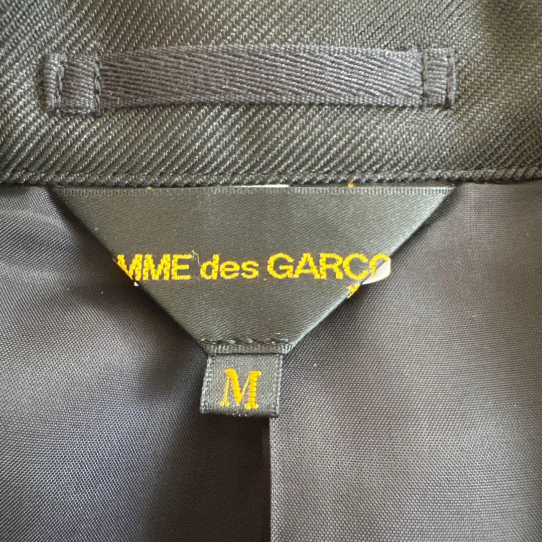 COMME des GARÇON ブラック スーツジャケット M