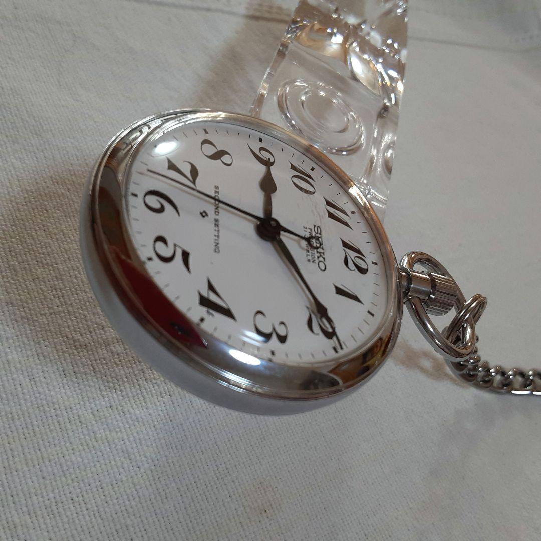 稼動品　SEIKO プレシジョン懐中時計 21石　昭和49年大阪鉄道管理局