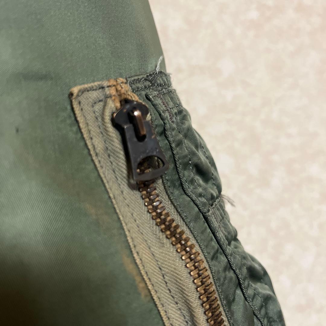 60s実物8279c ALPHA INDUSTRIES MA-1 ジャケット M