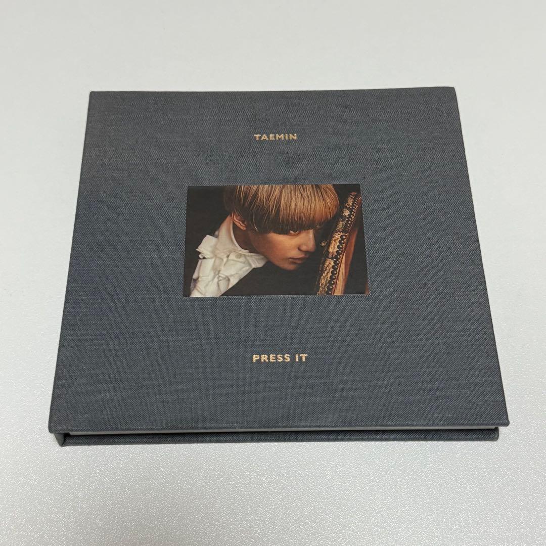 TAEMIN PRESS IT アルバムトレカ付き4点セット