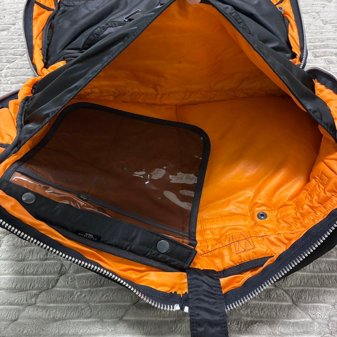 PORTER / TANKER 2WAY DUFFLE BAG(L) 特大　黒色