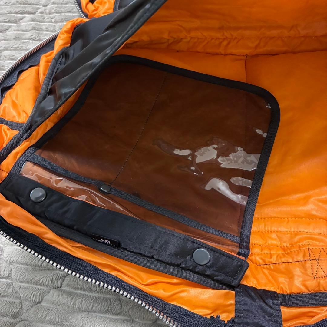 PORTER / TANKER 2WAY DUFFLE BAG(L) 特大　黒色