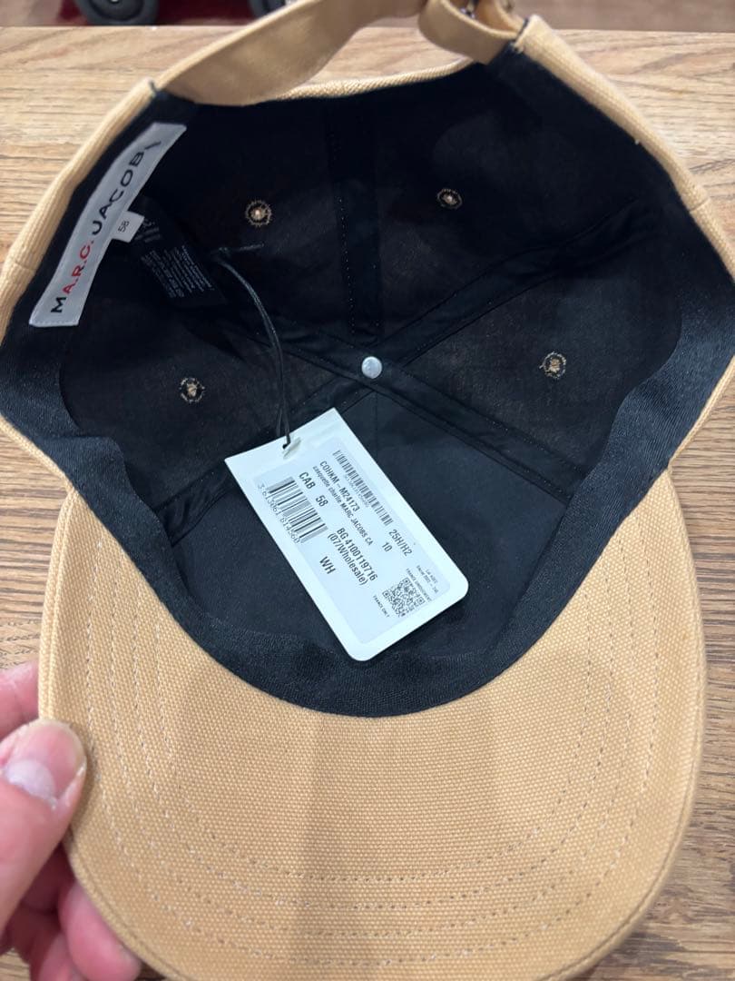 し*ろ様 APC MARC JACOBS 25AW コラボキャップ　サイズ58