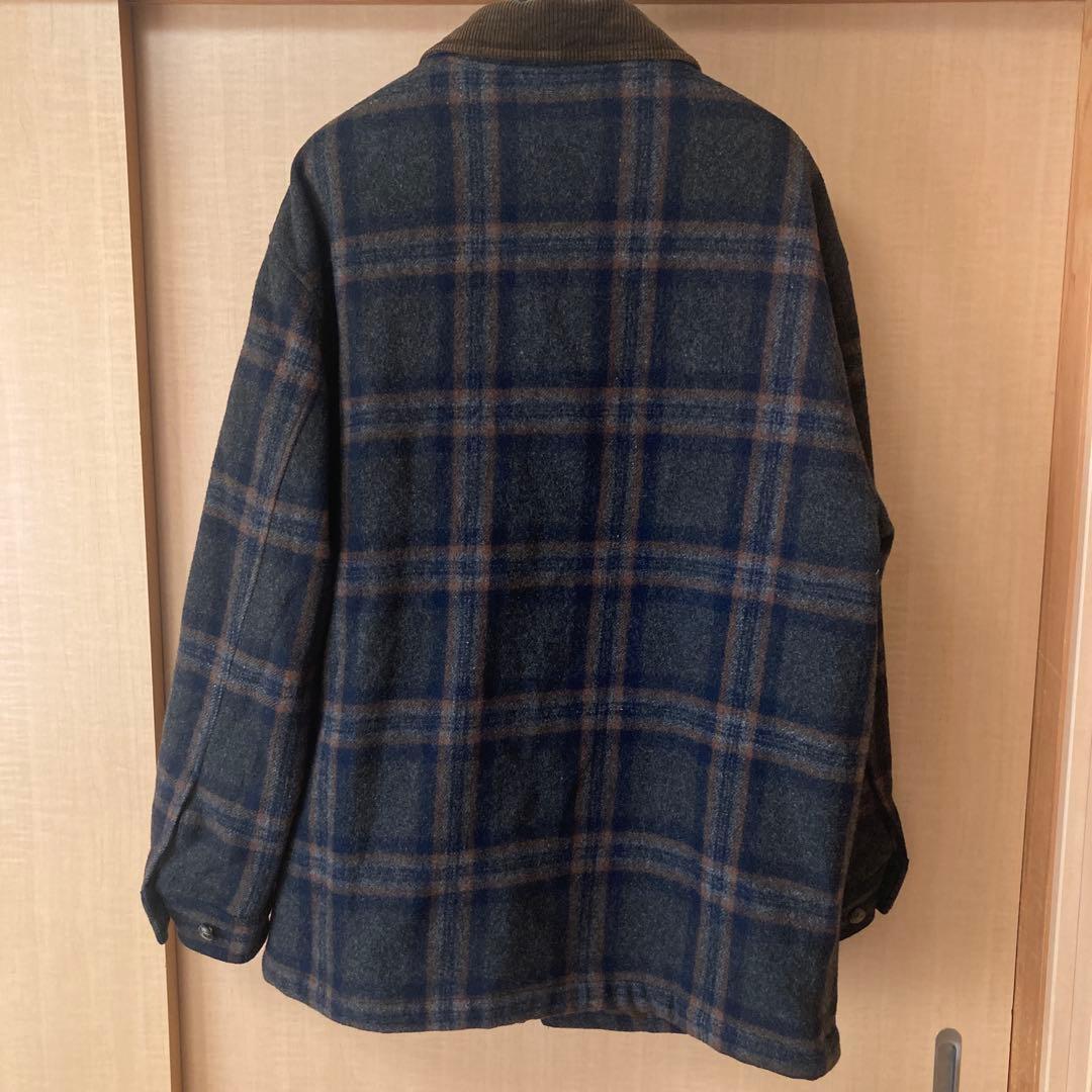 OLD UNIQLO ユニクロ　緑タグ ウールジャケット チェック柄