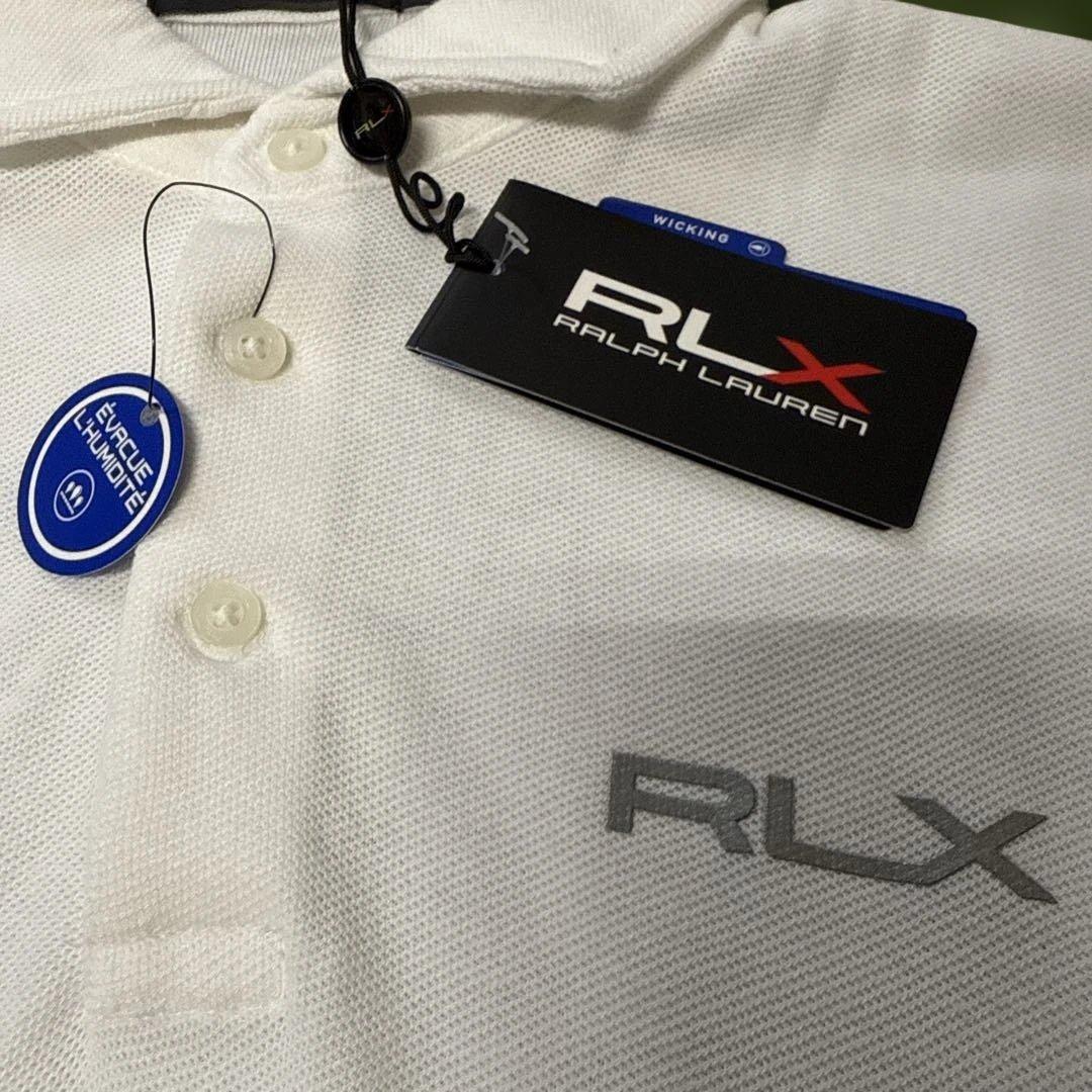 RLX プロフィット ホワイトポロシャツ Lサイズ