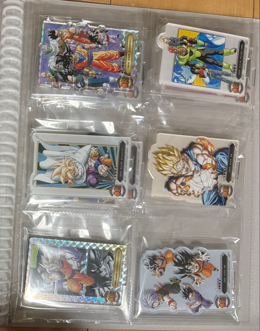 ファイル付 ドラゴンボール 一番くじ F賞 全20種 アクリルスタンド