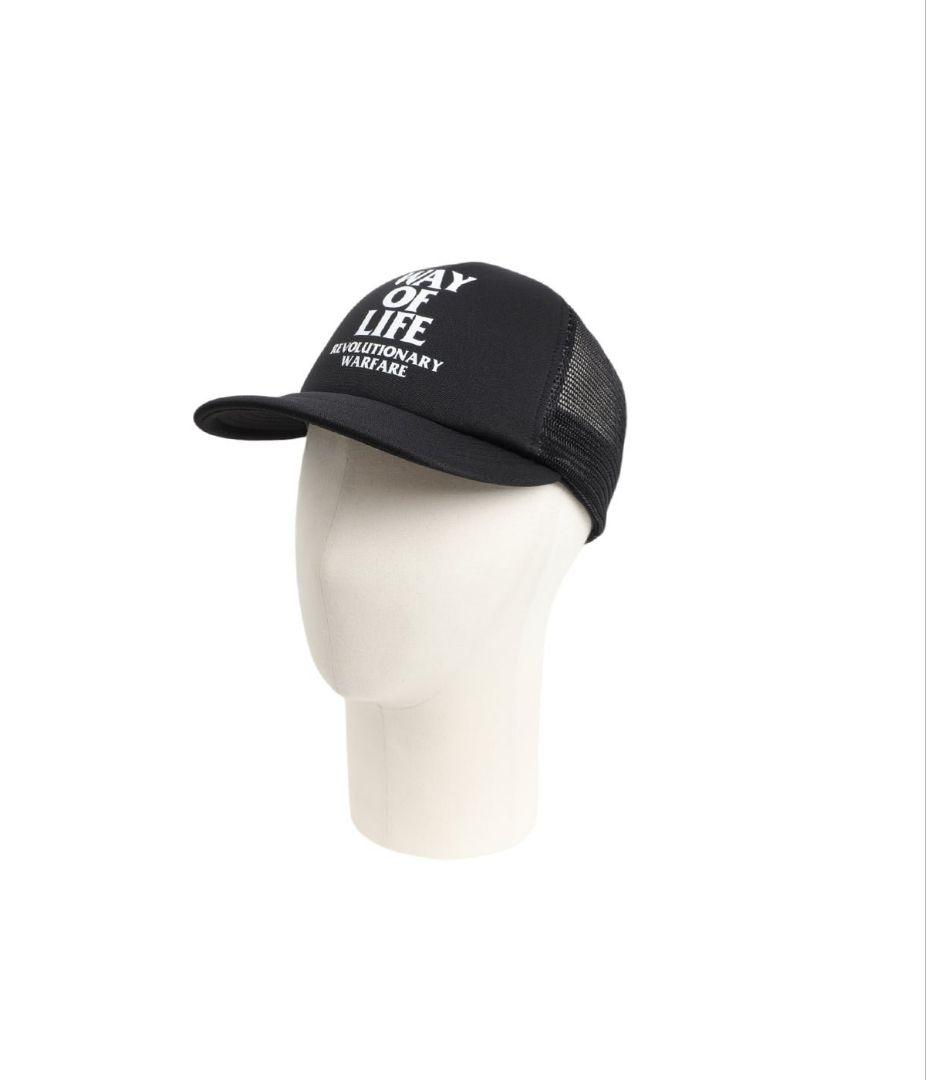RATS　MESH CAP WAY OF LIFE　BLACK　ラッツ