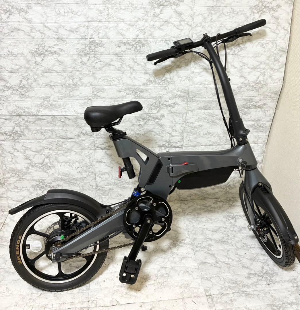 【極美品 動作品】アントレックス 折りたたみ電動アシスト自転車 PXID-2