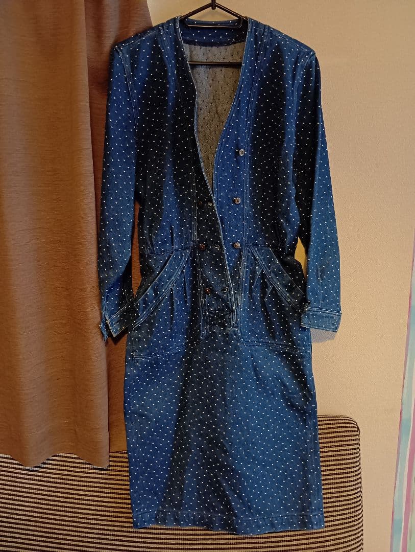 FENDI デニムワンピース イタリア製 春服