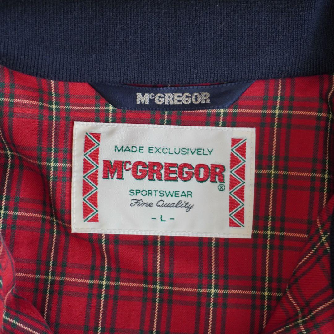 マックレガー McGREGOR ドリズラージャケット 紺 L スイングトップ