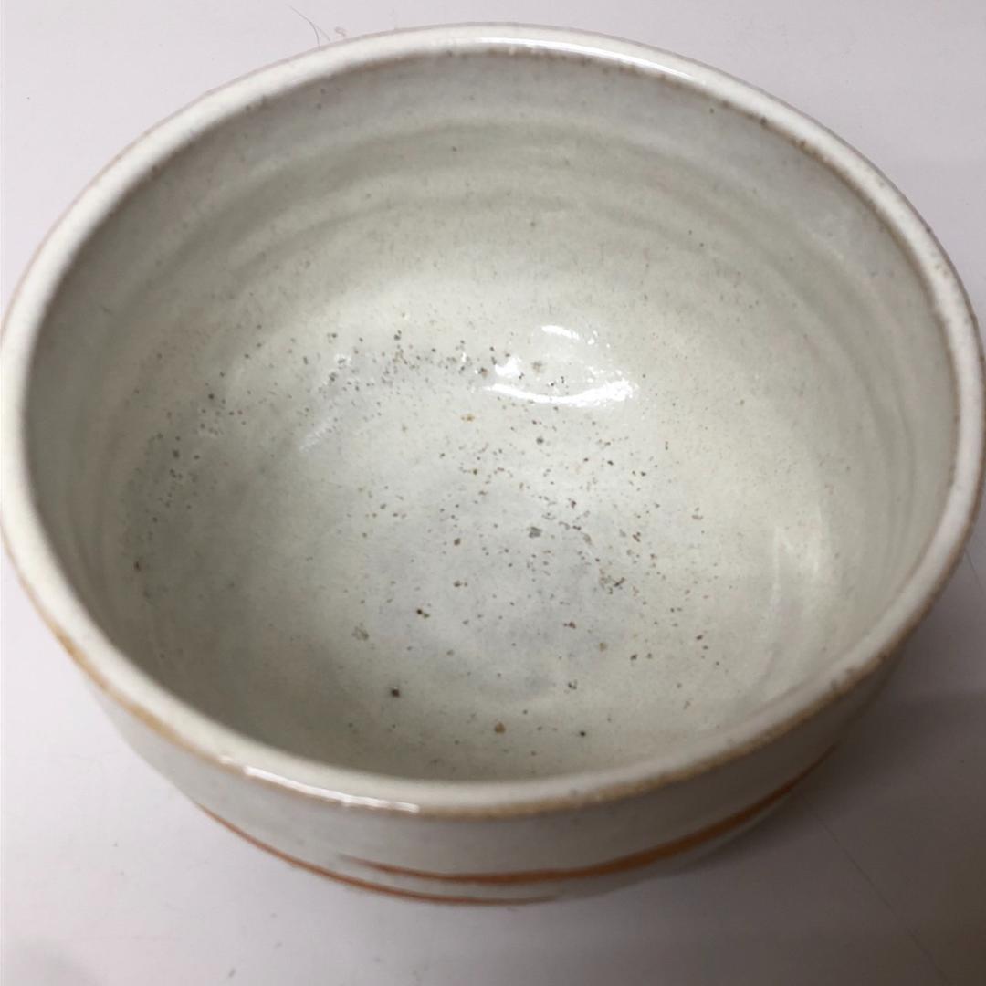 白萩　蝋抜鉢　萩焼　共箱