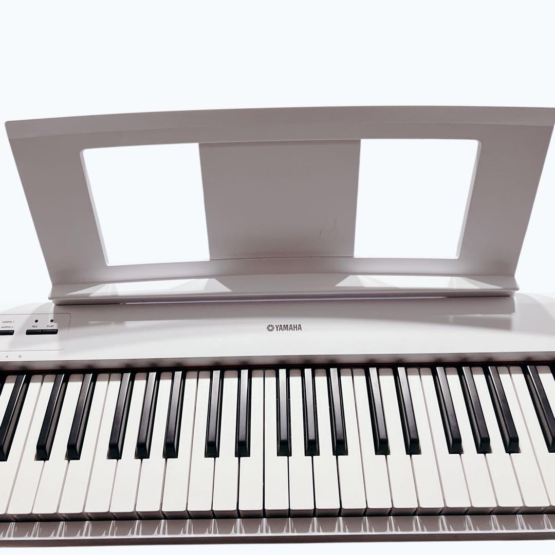 【美品】 YAMAHA NP-12 電子ピアノ 譜面台 スタンド フットペダル