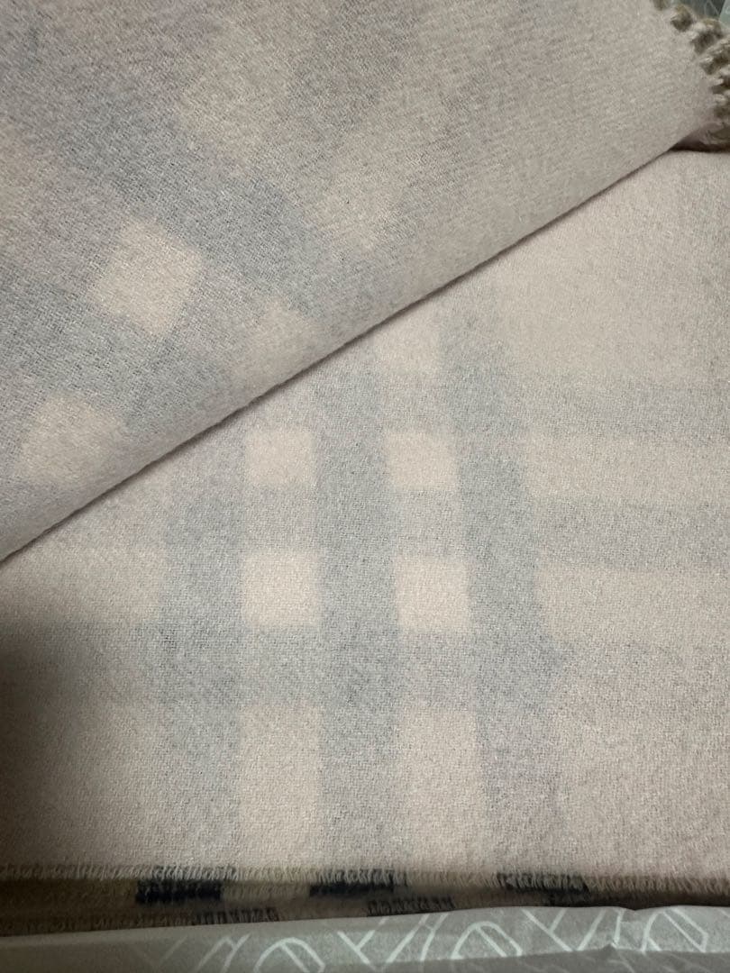 BURBERRY チェック柄マフラー ギフトボックス付き　未使用品