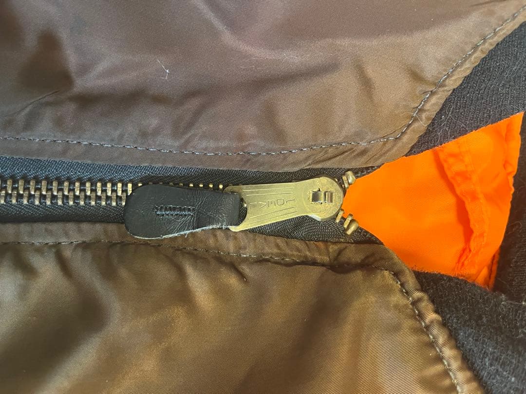 ALPHA INDUSTRIES MA-1 US70s80s サンフェード 短丈