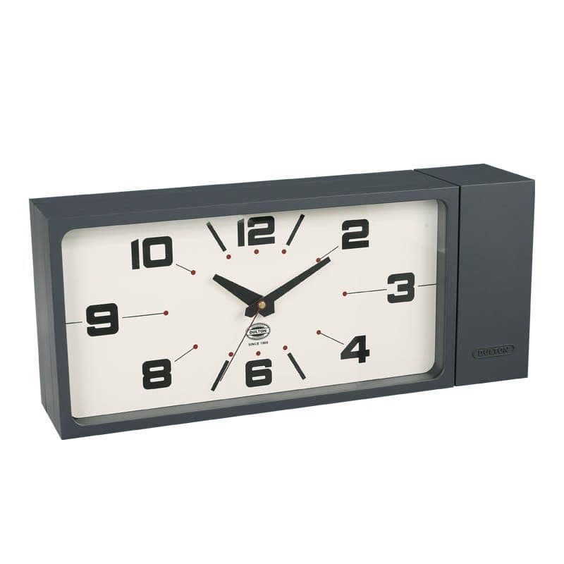 新品 両面時計 クロック ダルトン レクタングル GRAY インダストリアル