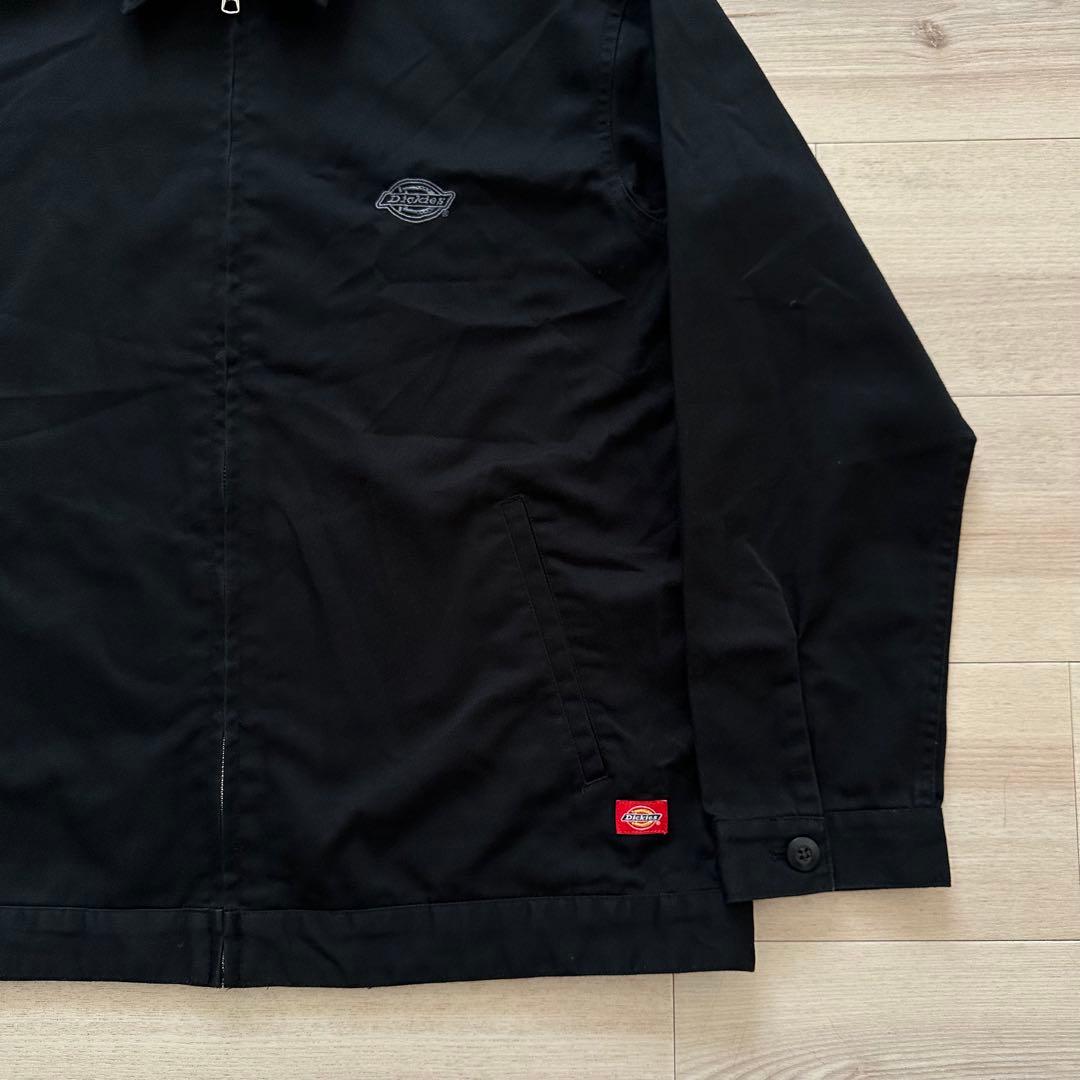 z*g様 Dickies ディッキーズ ワークジャケット ジップアップ ブラック