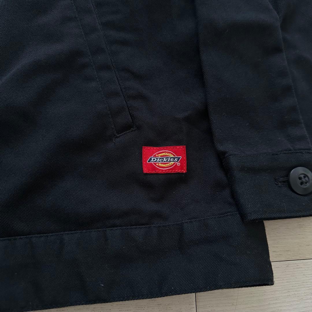 z*g様 Dickies ディッキーズ ワークジャケット ジップアップ ブラック