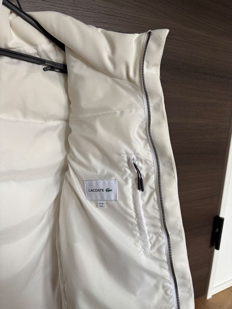 Lacoste ダウンベスト（ クリーニング済み ）