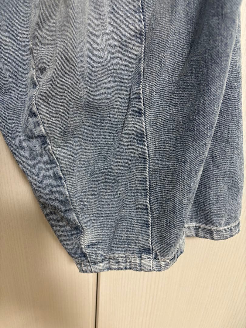 UNPLE(アンプル) コットンデニムタックバルーンパンツ
