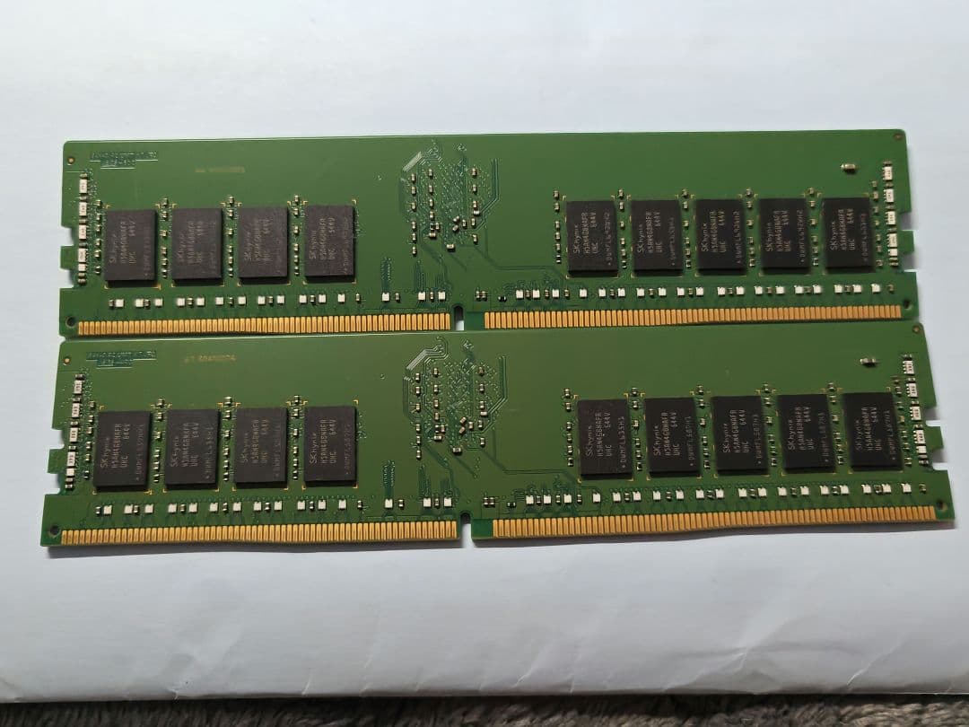 SK hynix DDR4 8GB メモリ 2枚