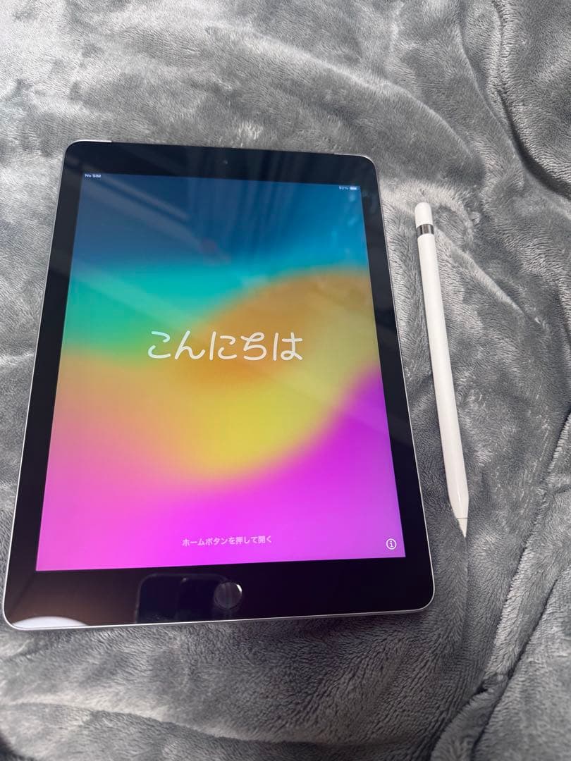 iPad第6世代 本体 シルバー セルラーモデル Apple Pencil付