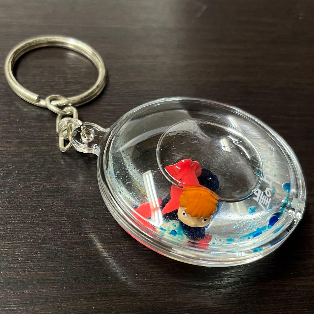 崖の上のポニョ　オイルチャーム　アクアキーホルダー　ポニョ　ジブリ　アクキー