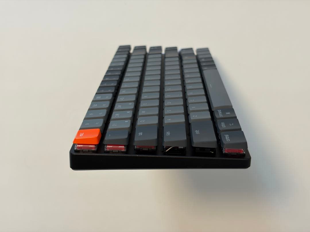 Keychron K3 US配列 赤軸 ホットスワップ 光学式 白LED