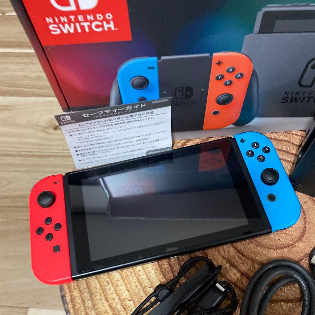 Nintendo Switch ニンテンドースイッチ本体　ネオン ⑥