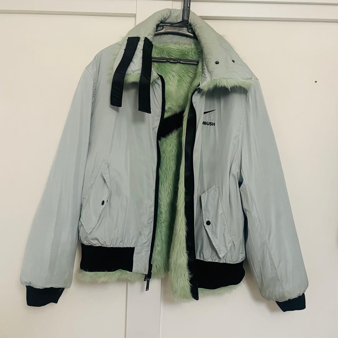AMBUSH NIKE リバーシブルファーブルゾン