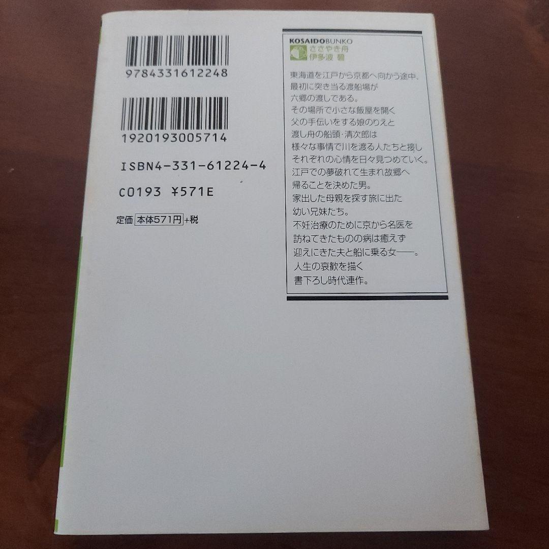 ささやき舟 伊多波碧著