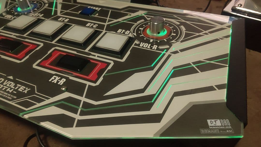 サウンドボルテックス DAO ASC コントローラー LED他カスタム