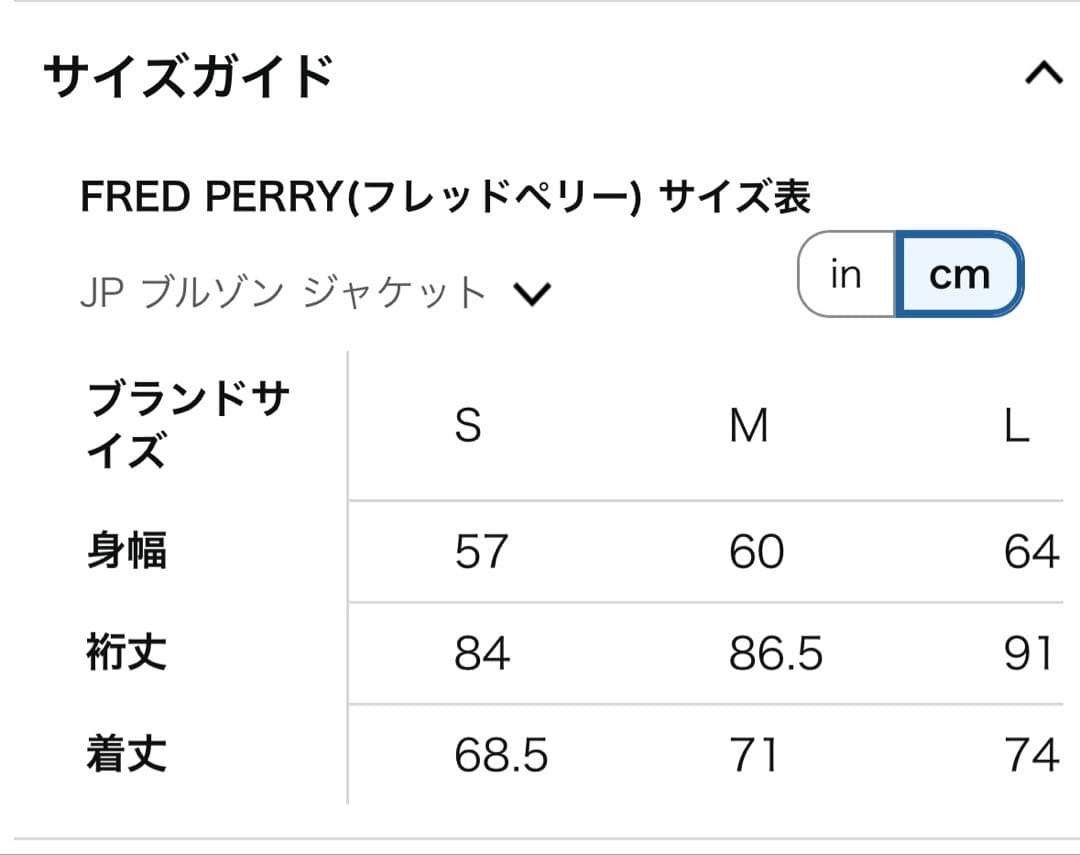 フレッドペリー fred perry モッズコート