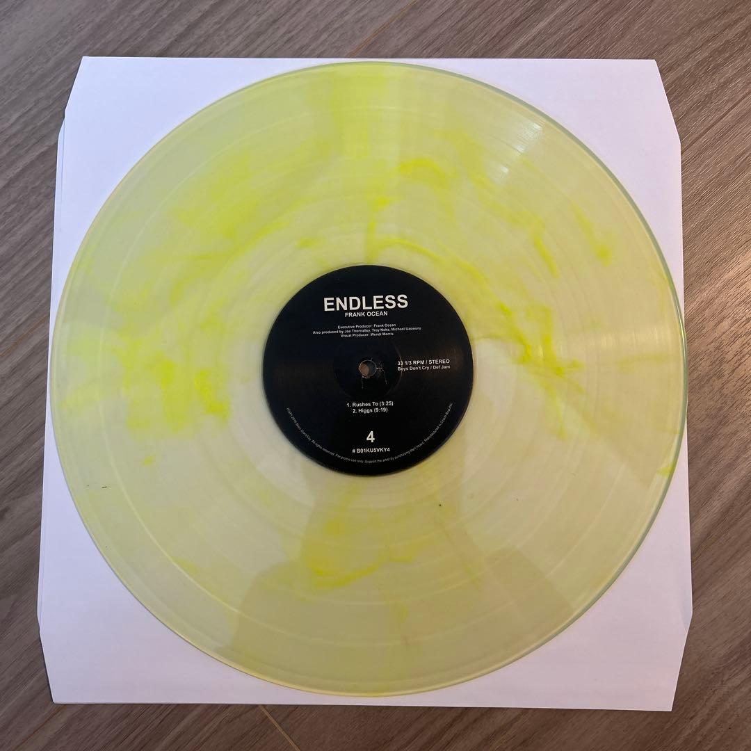 フランクオーシャン　Endless レコード