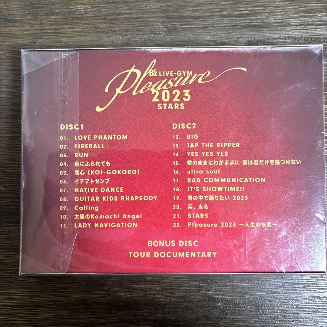 ミュージック B'z/LIVE-GYM Pleasure 2023-STARS-DVD
