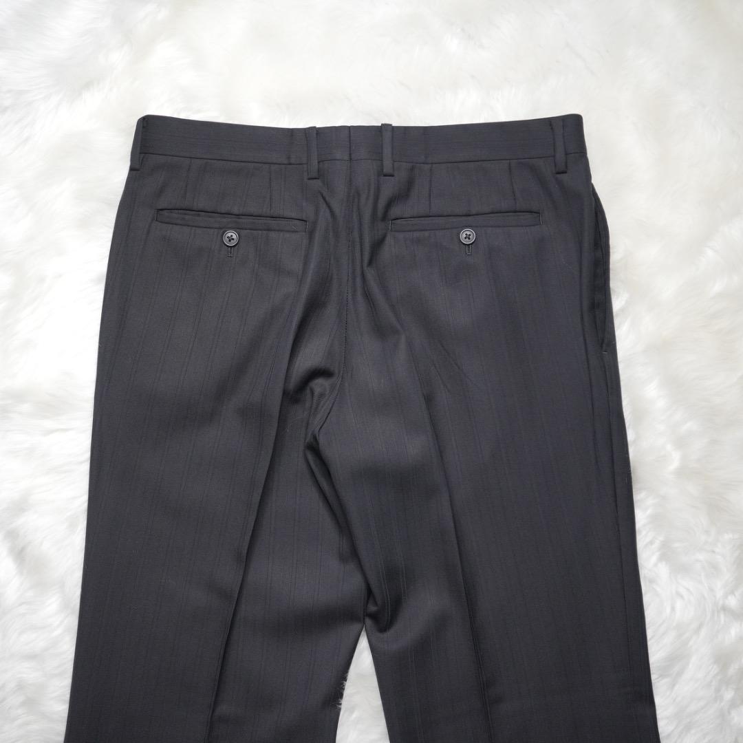 ✨美品✨コムサデモード スーツ シングル シルク キュプラ メンズ 総裏地