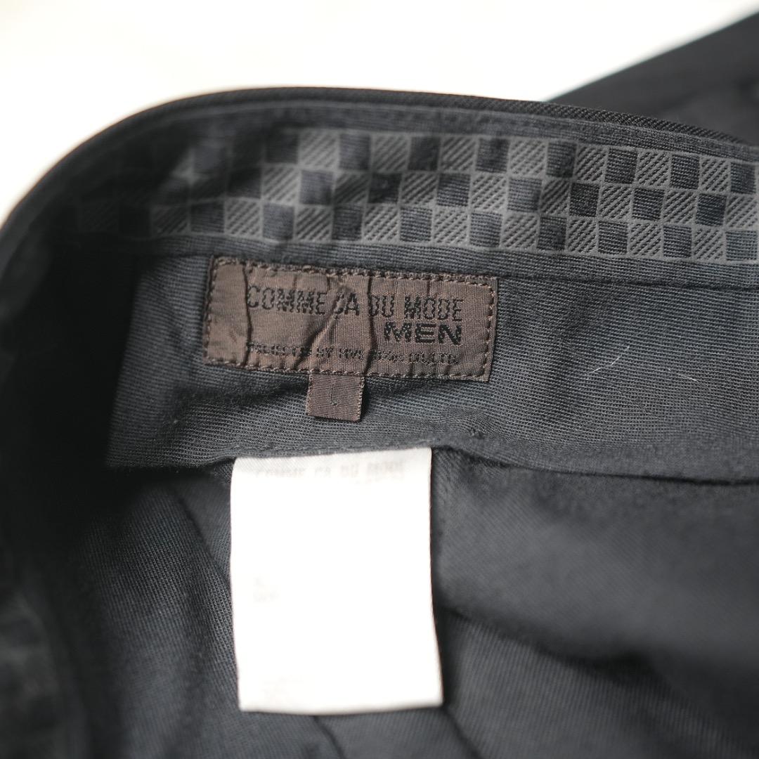 ✨美品✨コムサデモード スーツ シングル シルク キュプラ メンズ 総裏地
