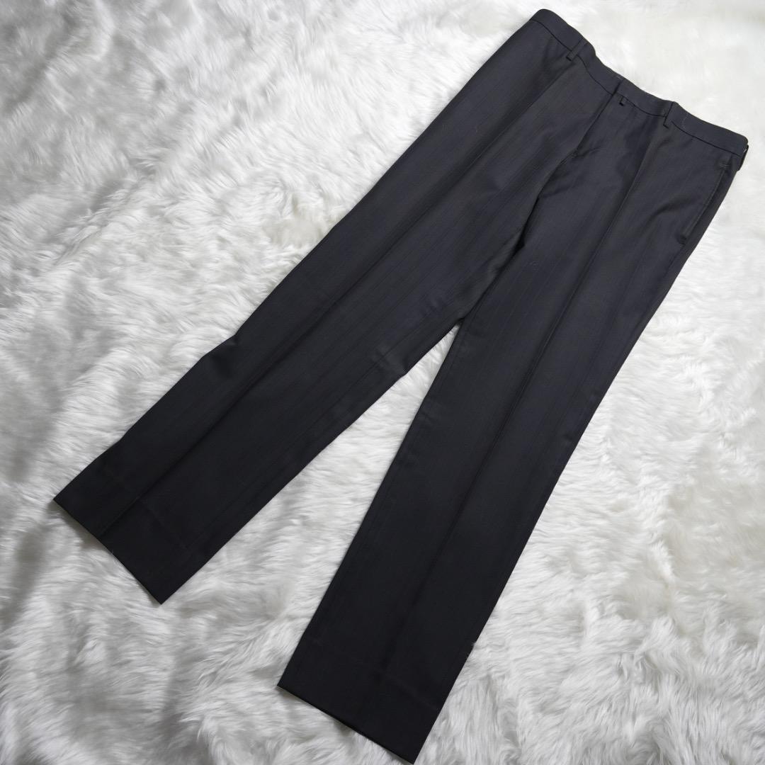✨美品✨コムサデモード スーツ シングル シルク キュプラ メンズ 総裏地