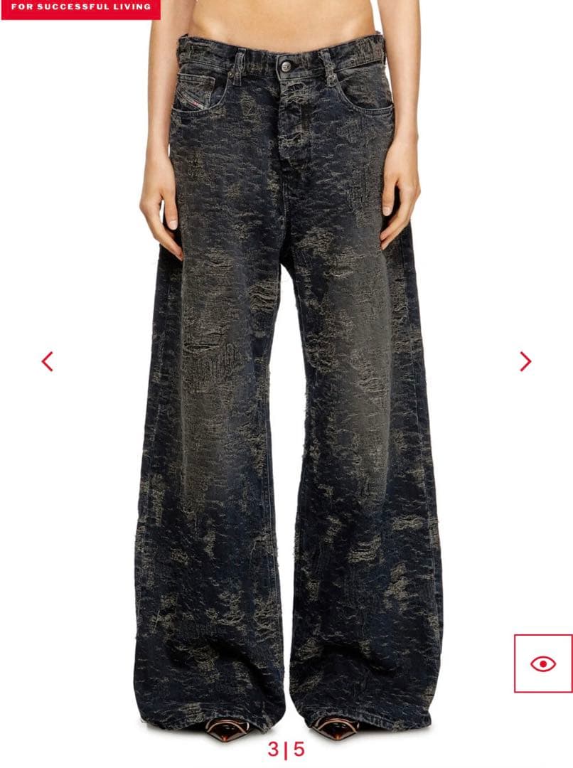 DIESE ディーゼル Relaxed Jeans D-Sire 007bv