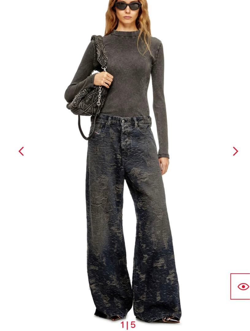 DIESE ディーゼル Relaxed Jeans D-Sire 007bv