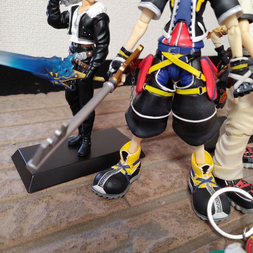 キングダムハーツ　ファイナルファンタジー　フィギュアセット　プレイアーツ