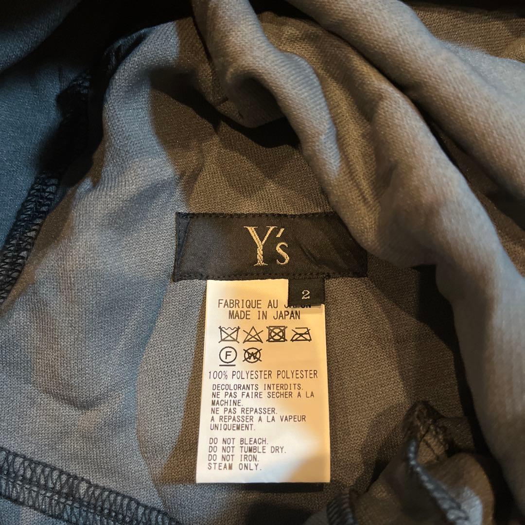 Y'S ワイズ スカート レディース チェック柄 バーガンディー ブラック　M