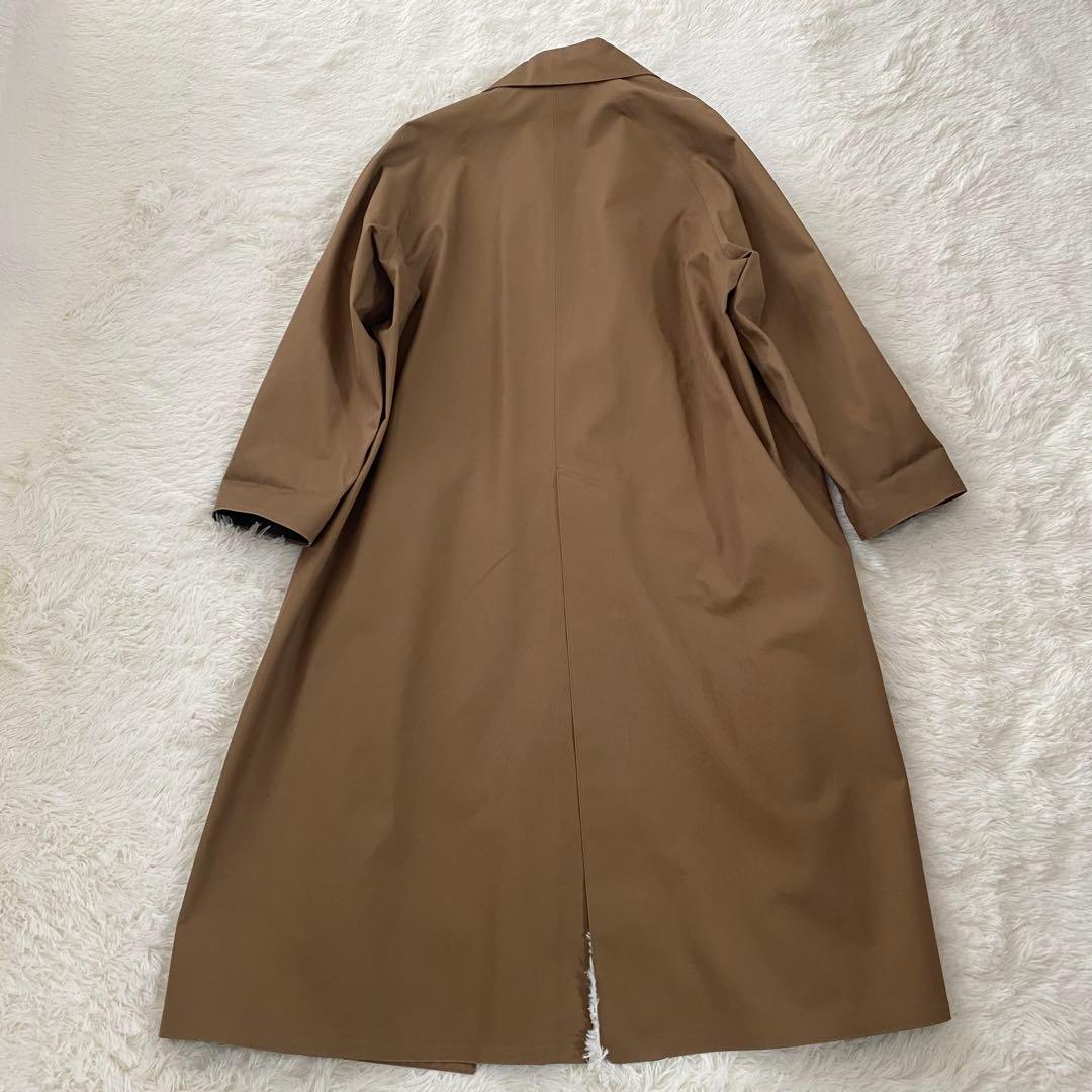 MUSE de DeuxiemeClasse ステンカラーツイルコート ベージュ