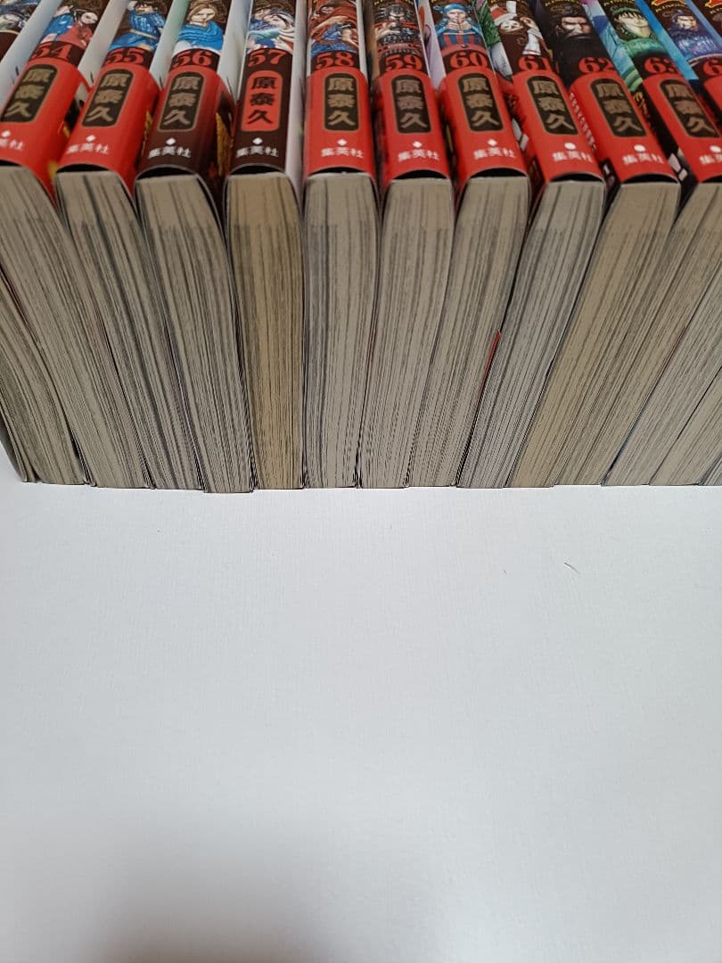 キングダム　 31〜34、37〜65、68〜70、72〜74巻
