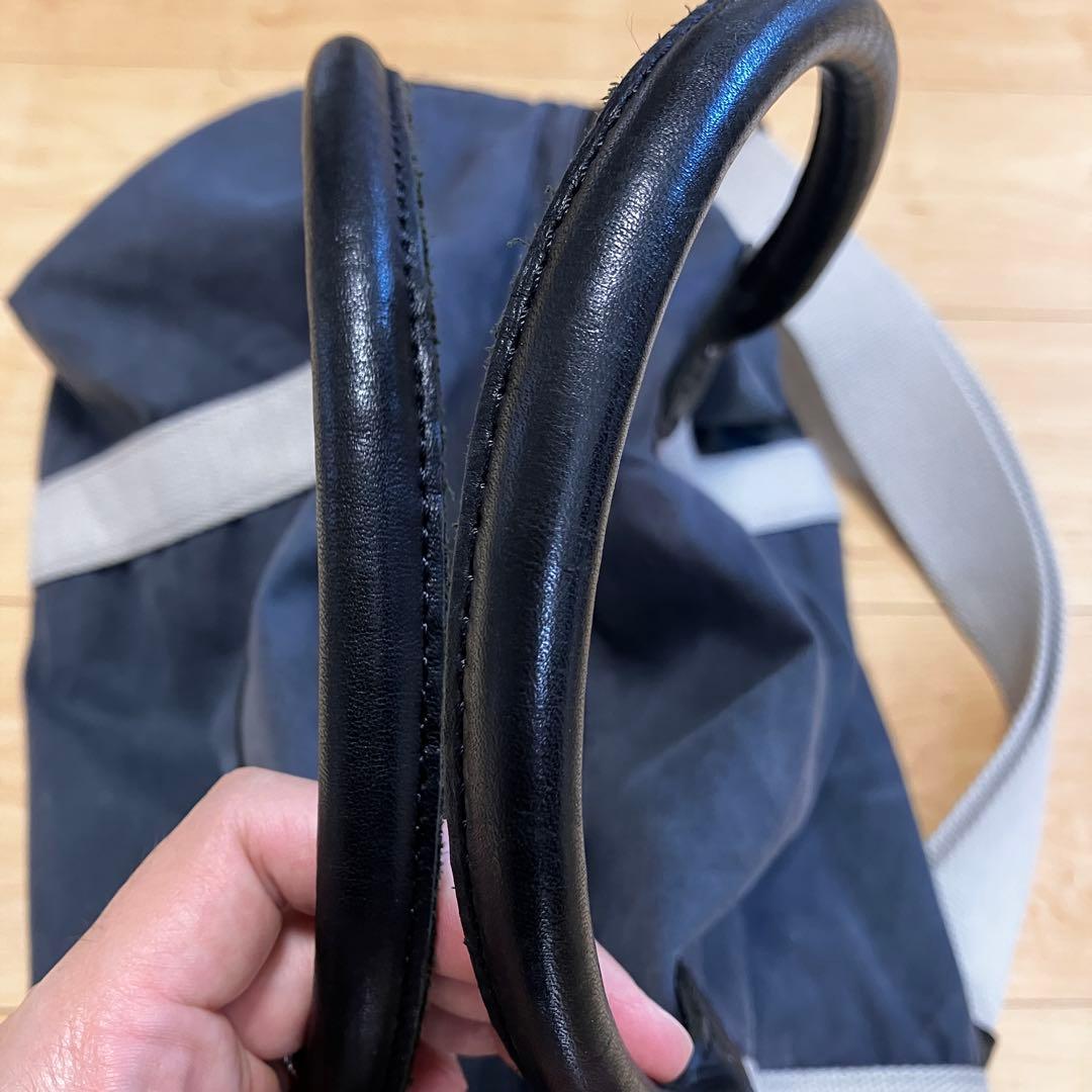 LLBEAN ネイビー キャンバス ボストンバッグ