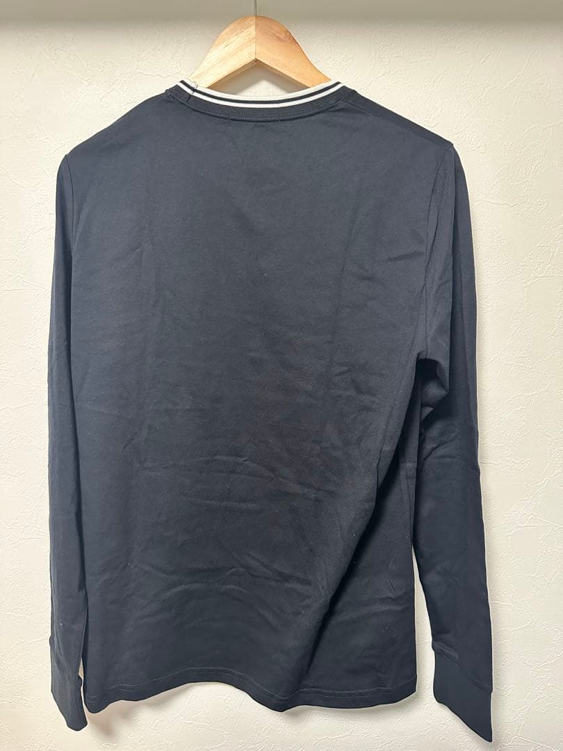 FRED PERRY 長袖Tシャツ M 黒　ロンT