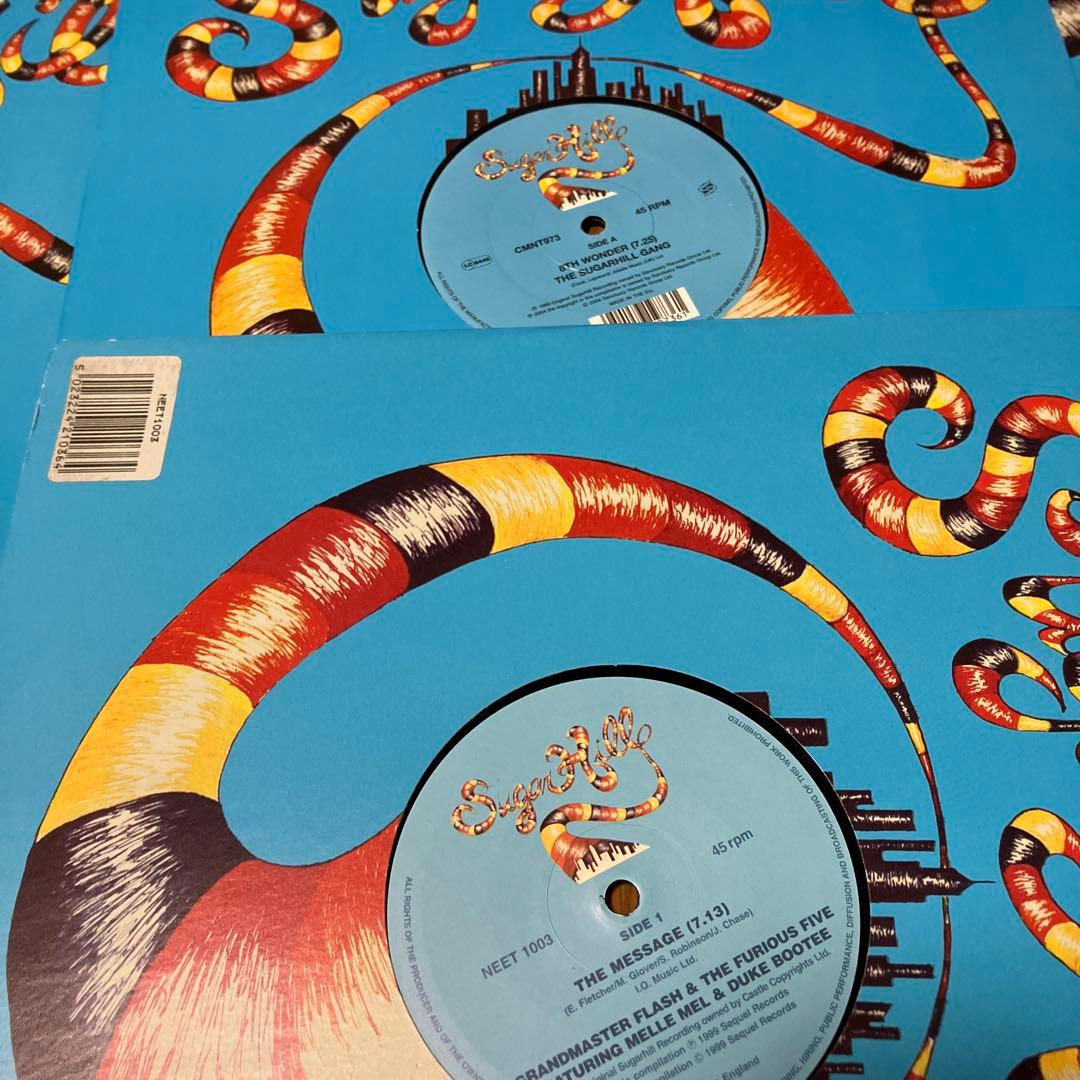 洋楽 sugarhill old school hiphop 12inch set