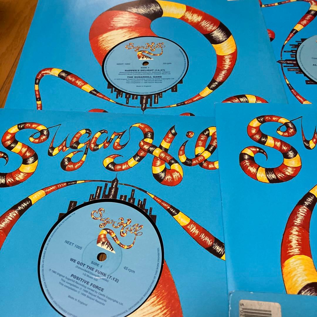 洋楽 sugarhill old school hiphop 12inch set