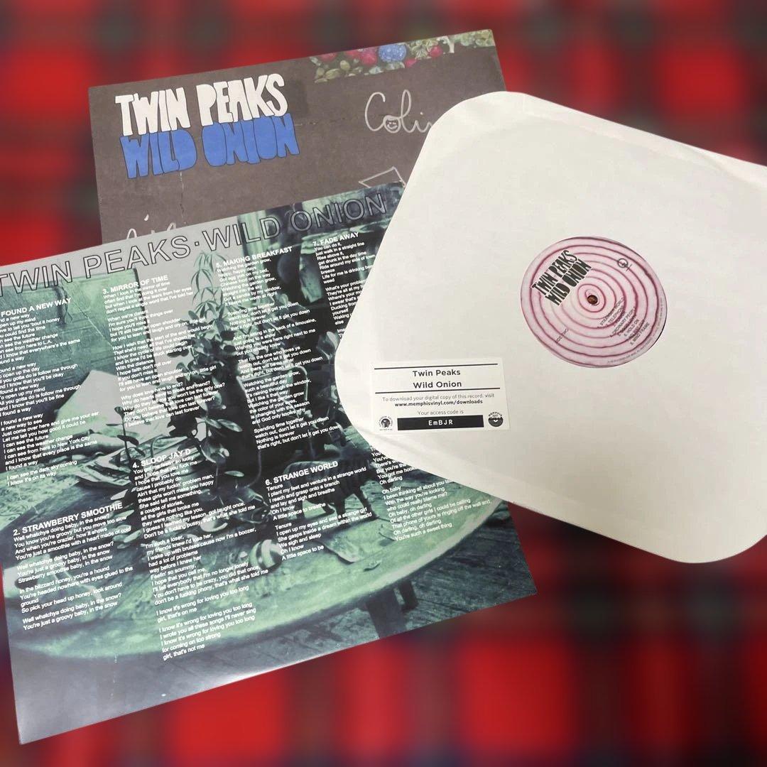 希少 直筆サイン入り LP Twin Peaks - Wild Onion