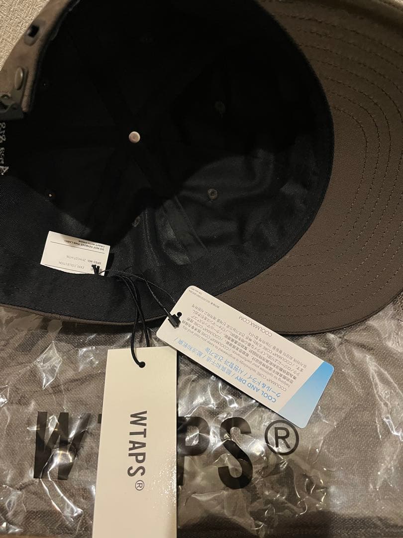 wtaps 25ss キャップ coolmax ブラウン
